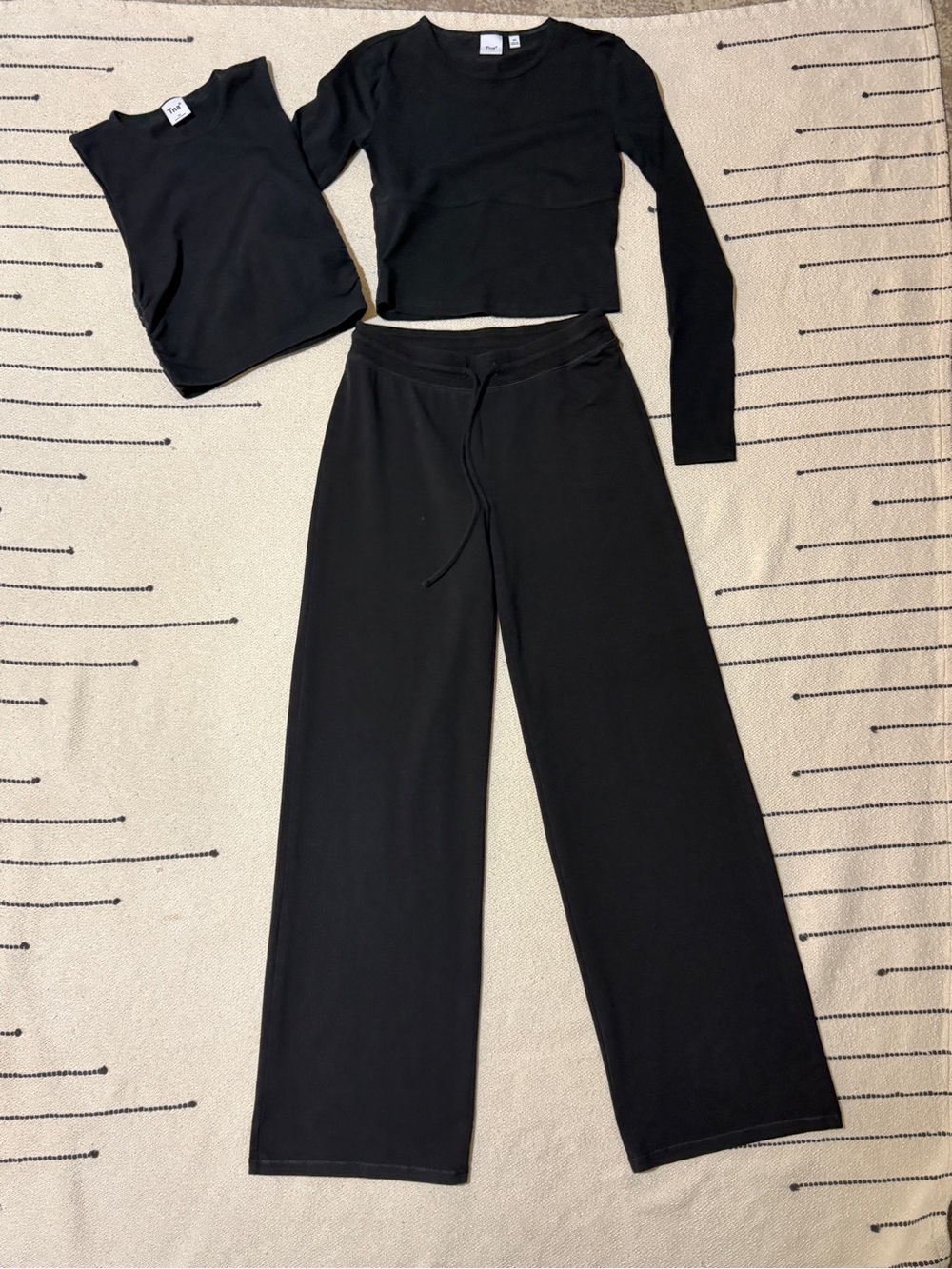 Aritzia Tna Chill Casual Pant (95% stretch smooth Cotton Activewear)